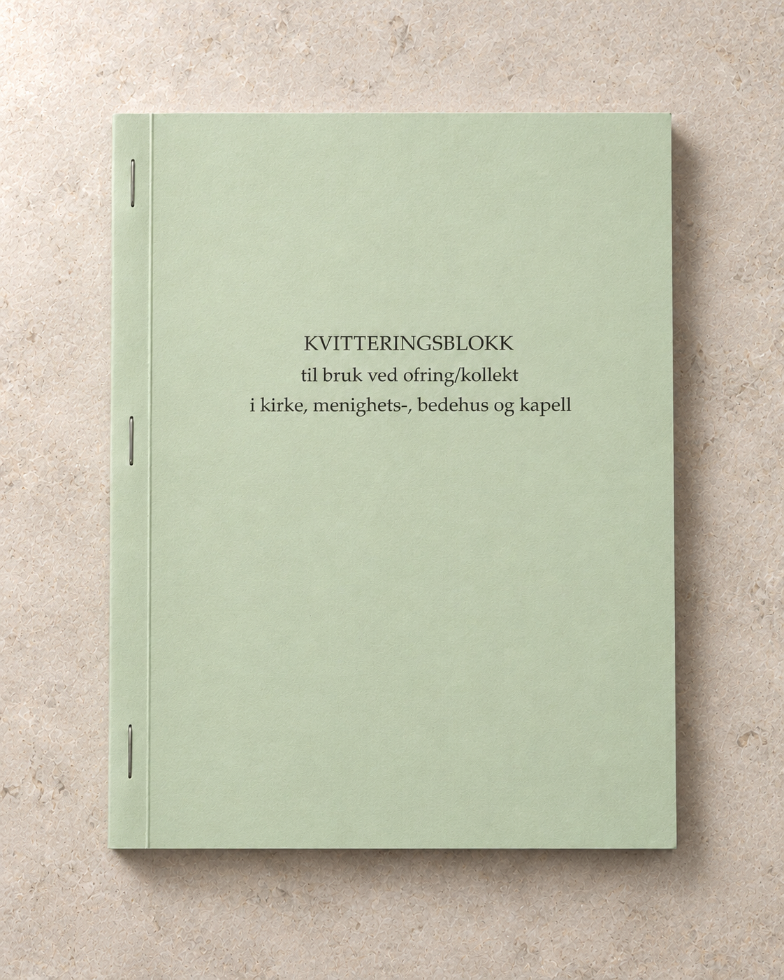 Kvitteringsblokk