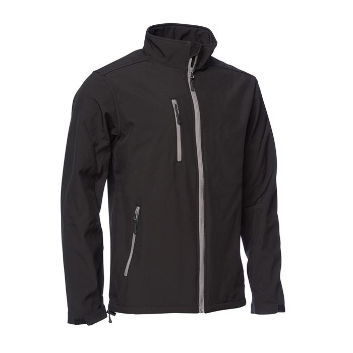 Softshell jakke EDGE sort-2XL