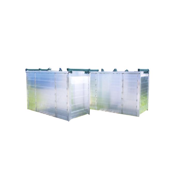 Stemplingskasse i aluminium (1200 mm.)